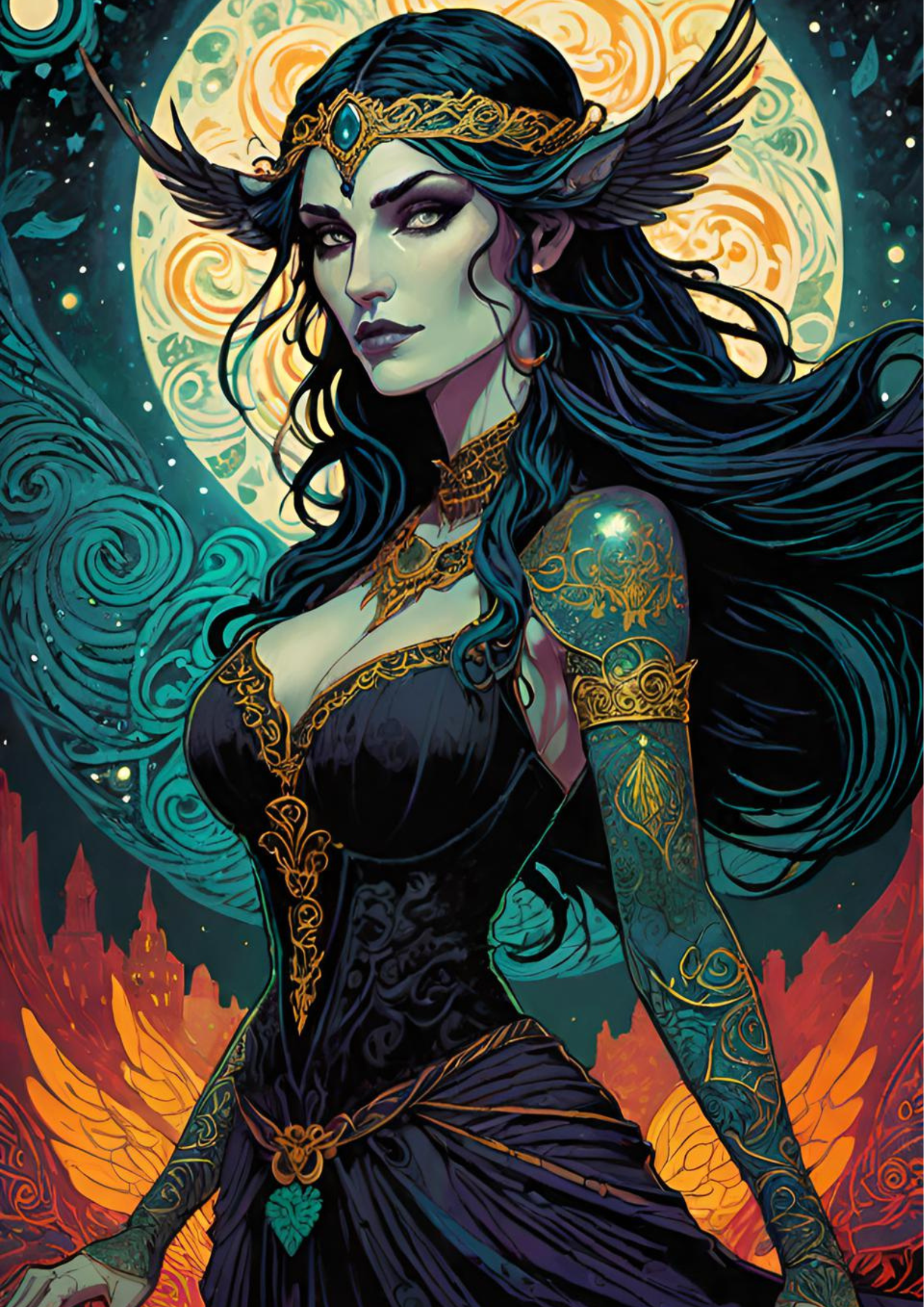 The Morrigan Celtic Goddess