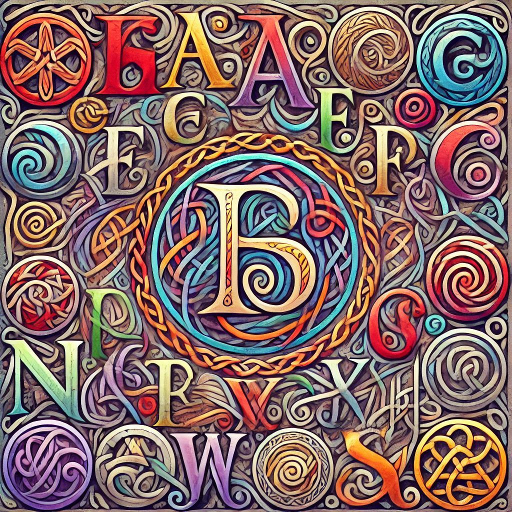 Gaelic Alphabet